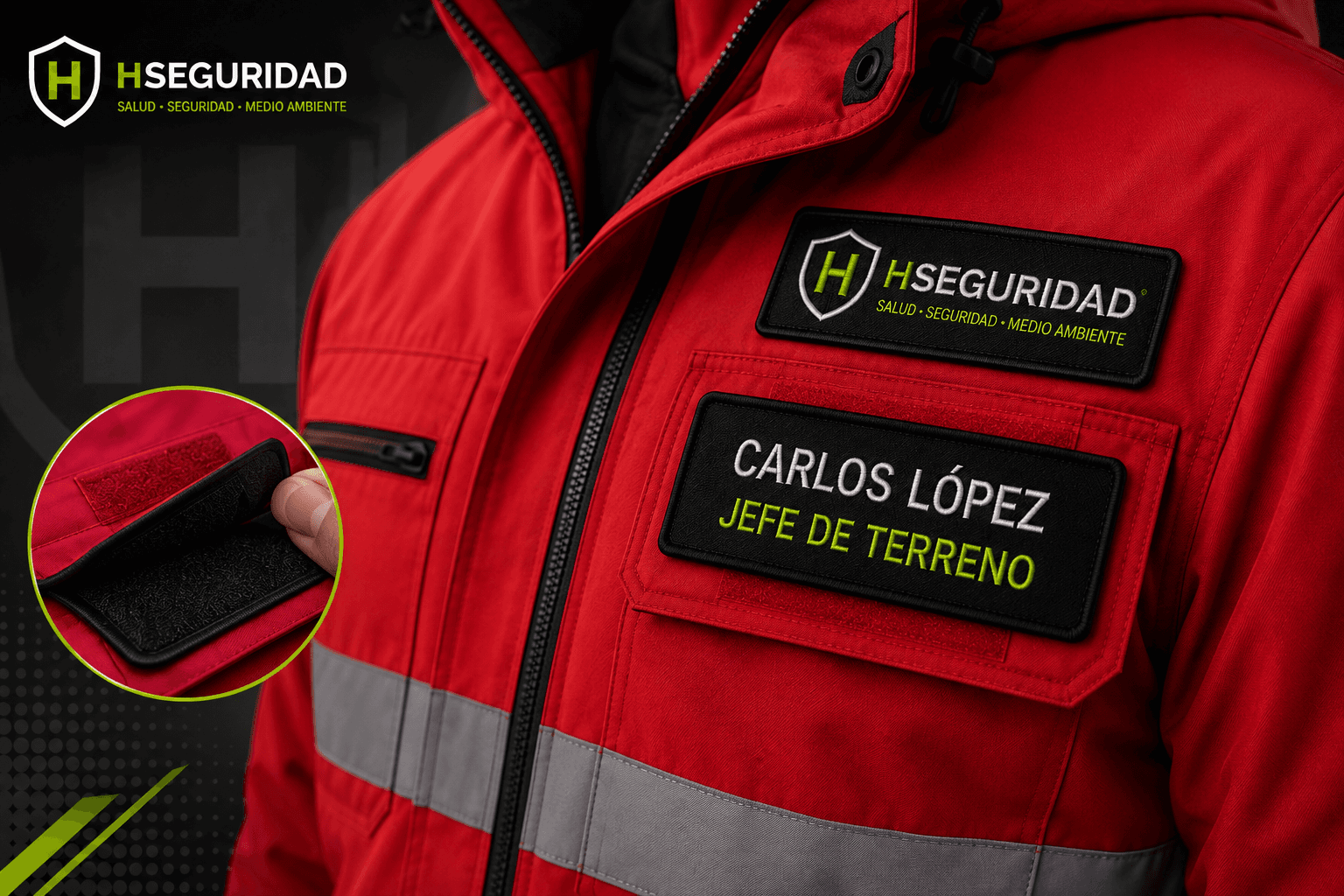 Bordado de Nombre y Cargo