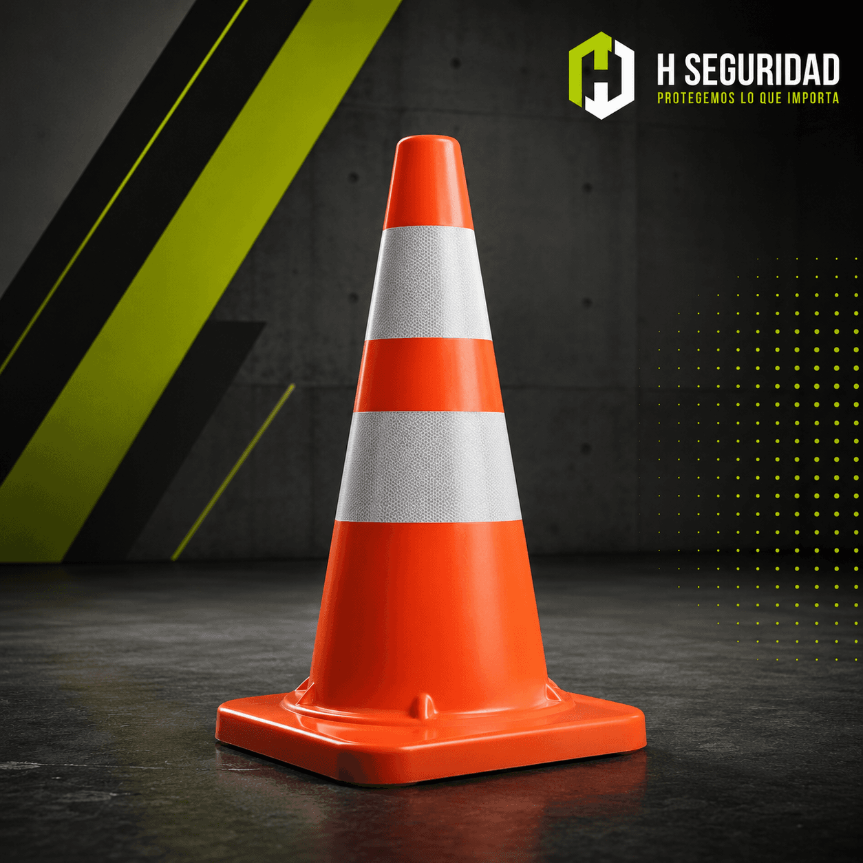 Cono de Señalización Vial 18"