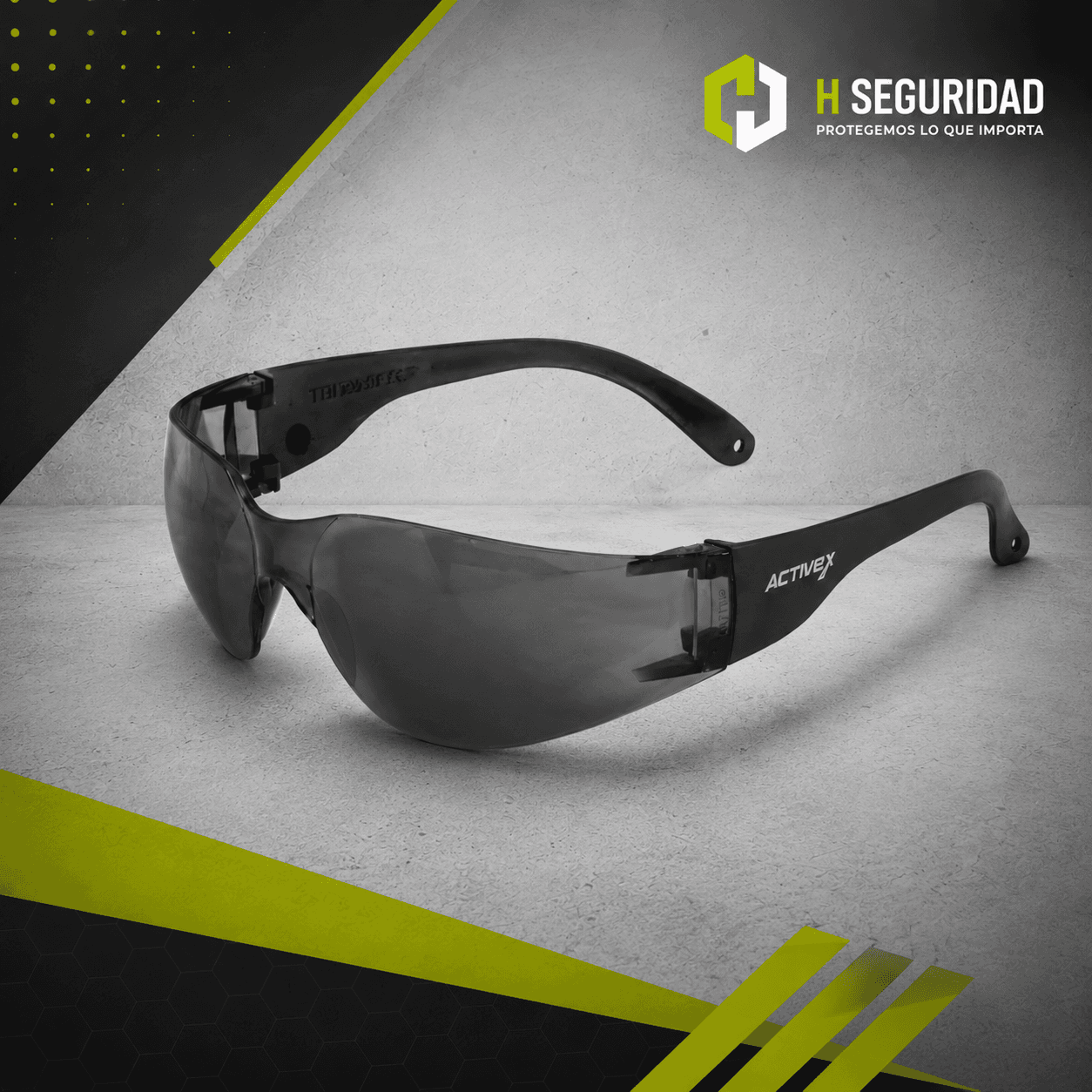 Lentes de Seguridad Activex FX II Gris
