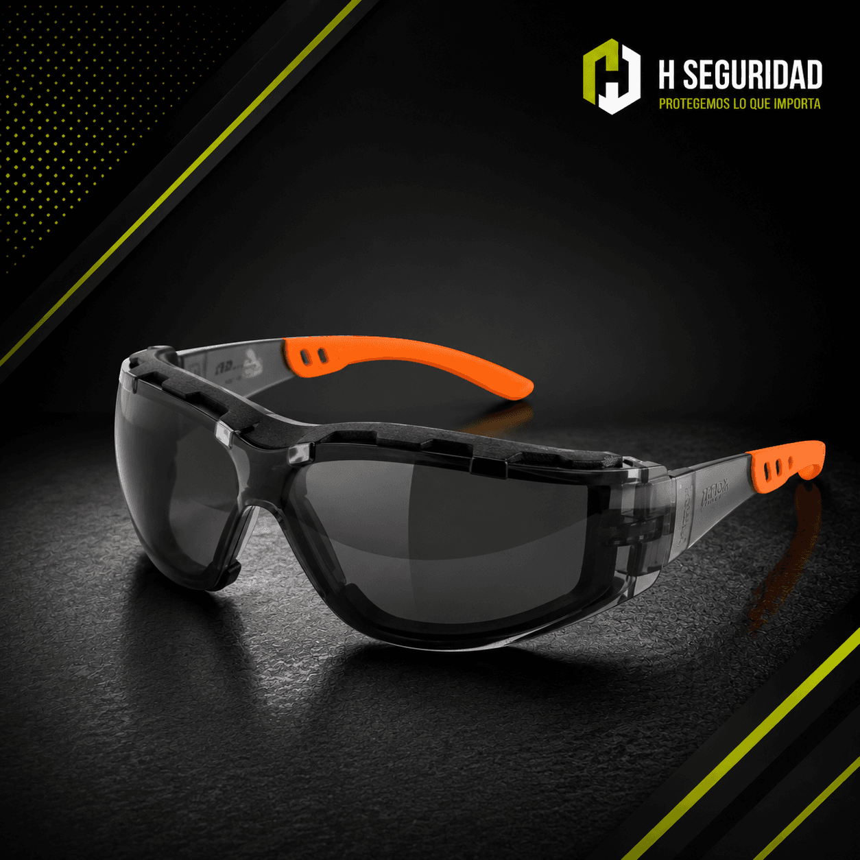 Lente de Seguridad FX III Sellado Gris