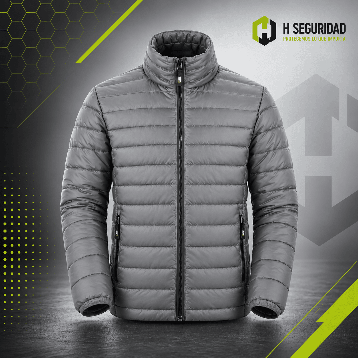 Parka Ejecutiva SpeedLight Hombre Gris